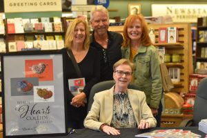 Barbara McGinley at the book signing of When Hearts Collide, Et Cetera