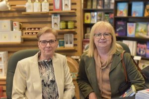 Barbara McGinley at the book signing of When Hearts Collide, Et Cetera